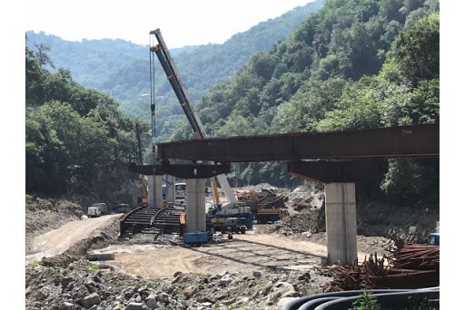 Los viaductos de San Alessio y San Stefano, ITALIA
