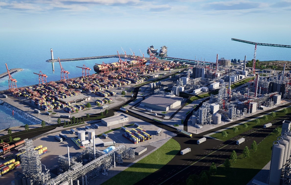 Soportes de la planta petroquímica Renaissance Ceyhan  (JETTY&CATWALK)
